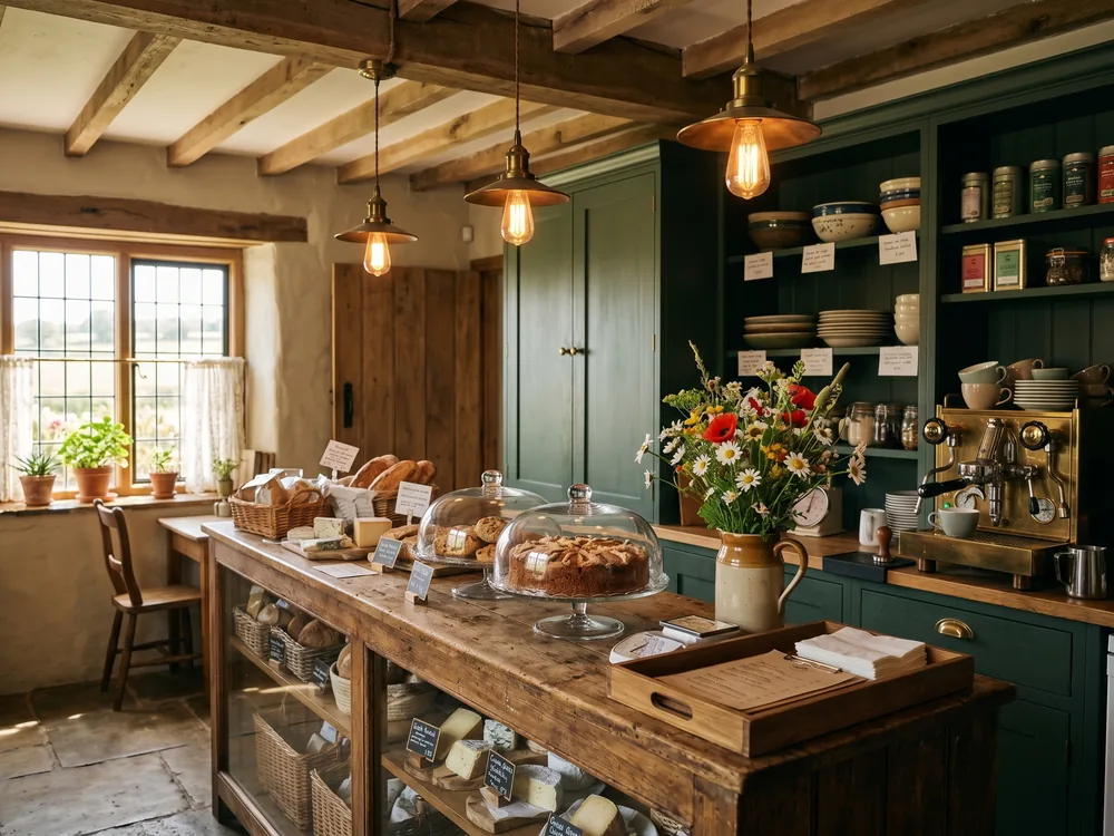 Breakfast and lunch served in the Thornbury & Vale kitchen