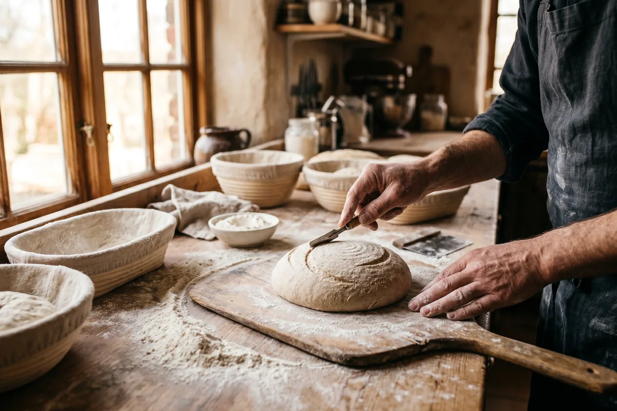 How we slow-prove our sourdough