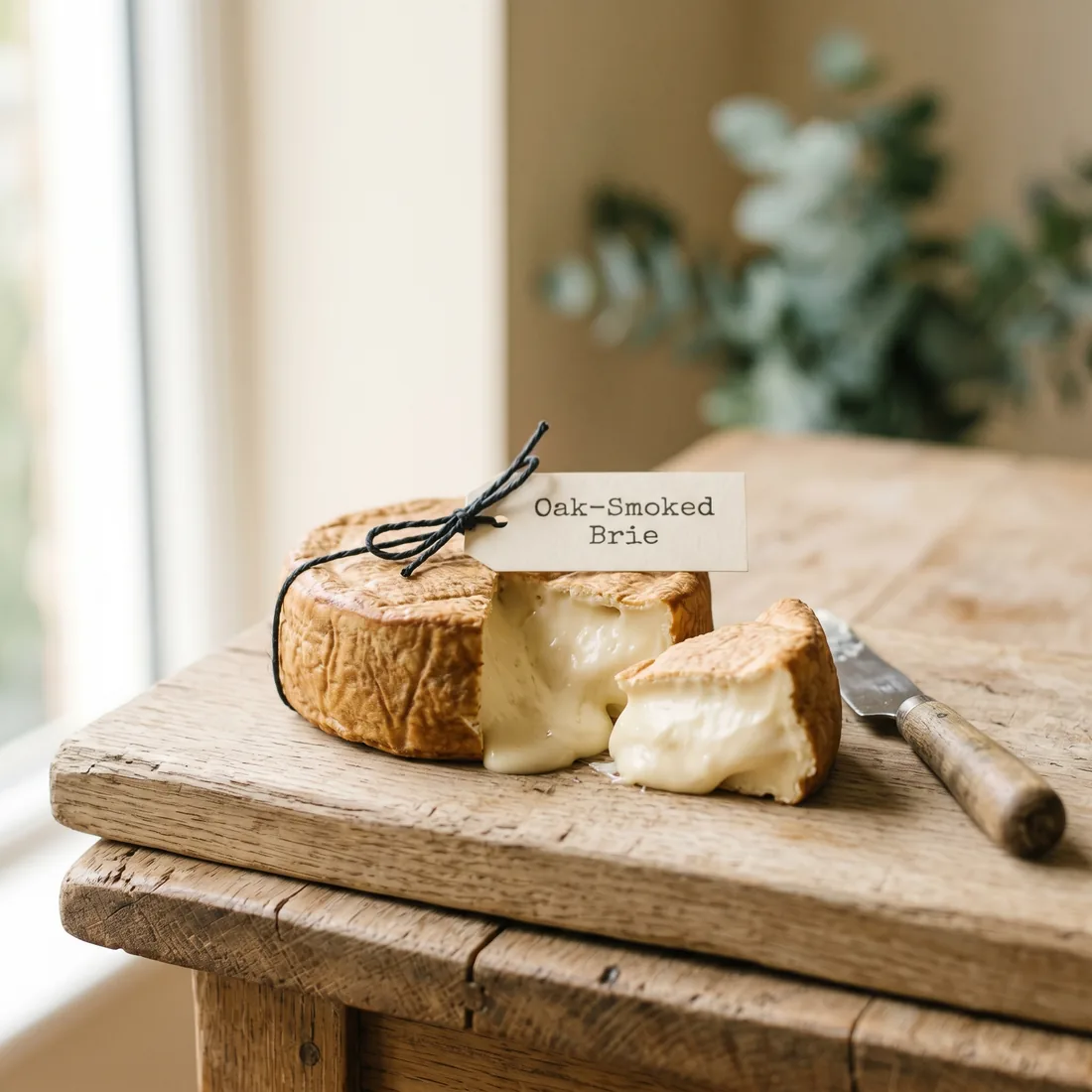 Oak-Smoked Brie