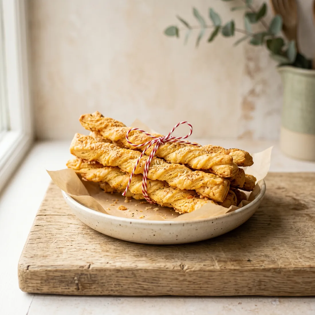 All-Butter Cheese Straws